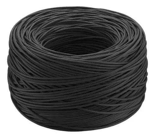 Cabo De Rede Cat5e U/utp 4px24awg Megatron Preto Caixa 305m - imagem 2