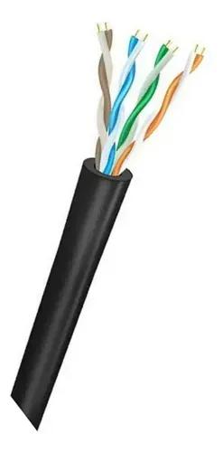 Cabo De Rede Cat5e U/utp 4px24awg Megatron Preto Caixa 305m - imagem 4