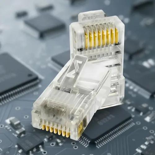 Conector Macho Rj45 Cat 5e - Pote 100und. - imagem 5
